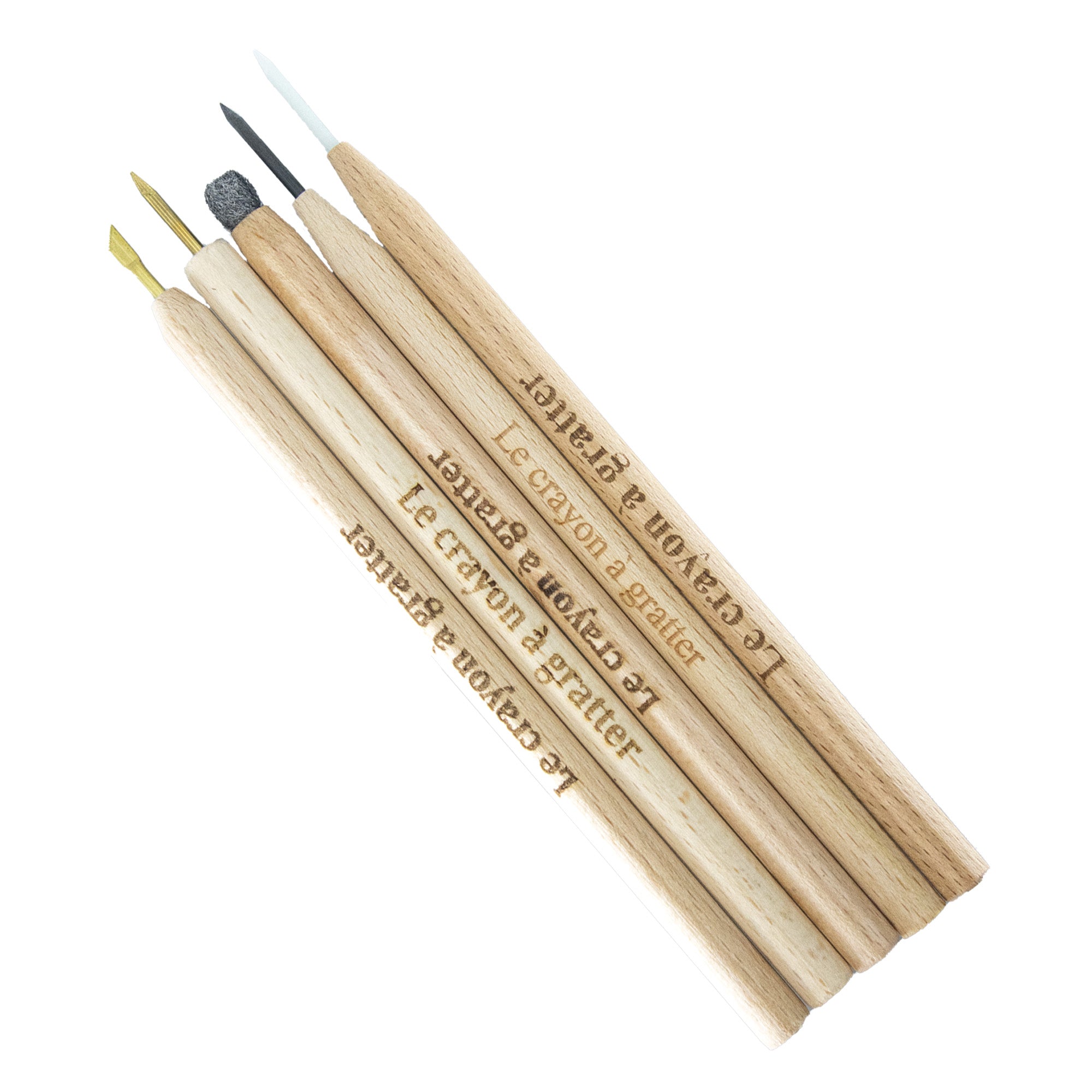 Conservator Le Crayon a Gratter Cleaning Restoration Pencils for Coins and Artifacts - 5 Pencil Set