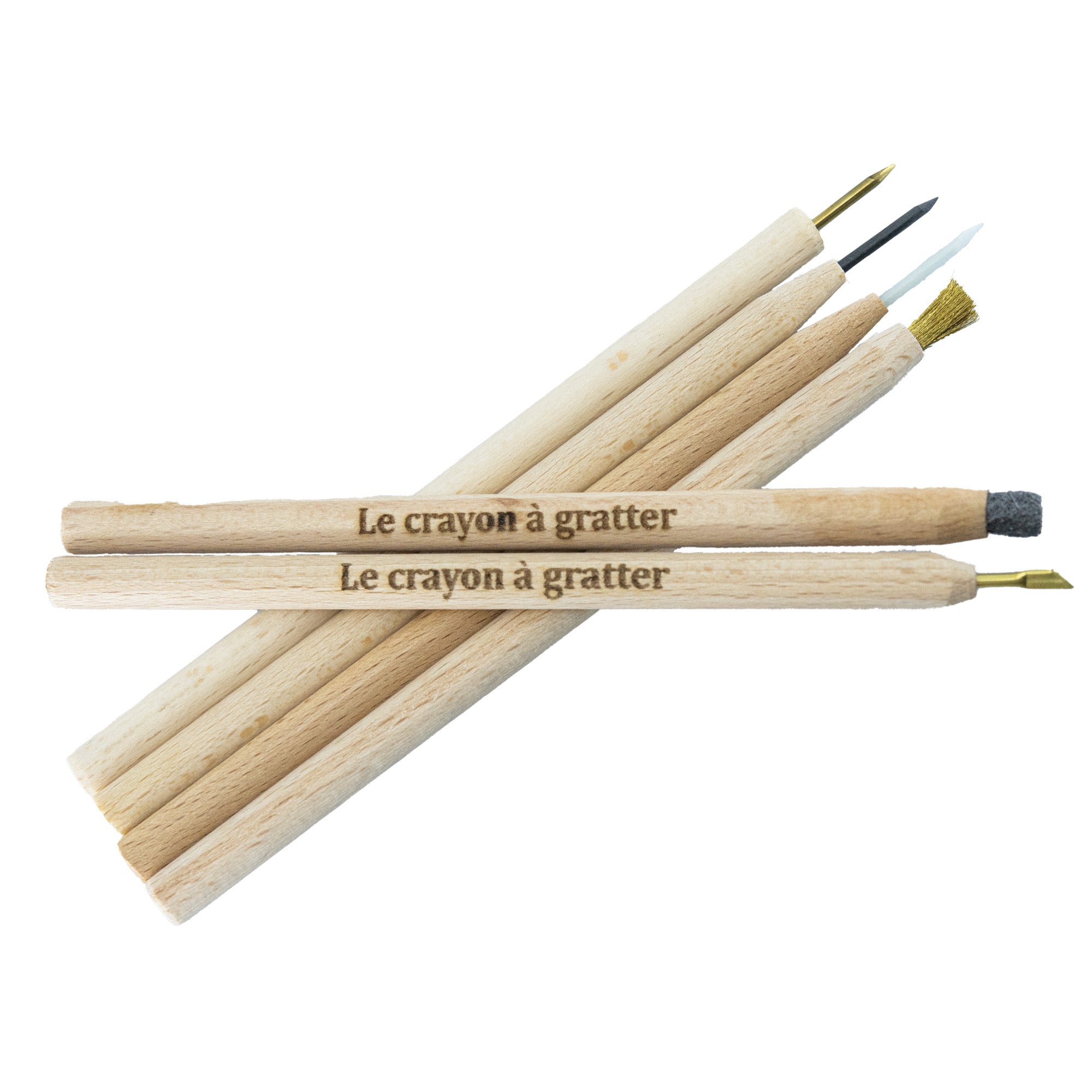 Conservator Le Crayon a Gratter Cleaning Restoration Pencils for Coins and Artifacts - 6 Pencil Set