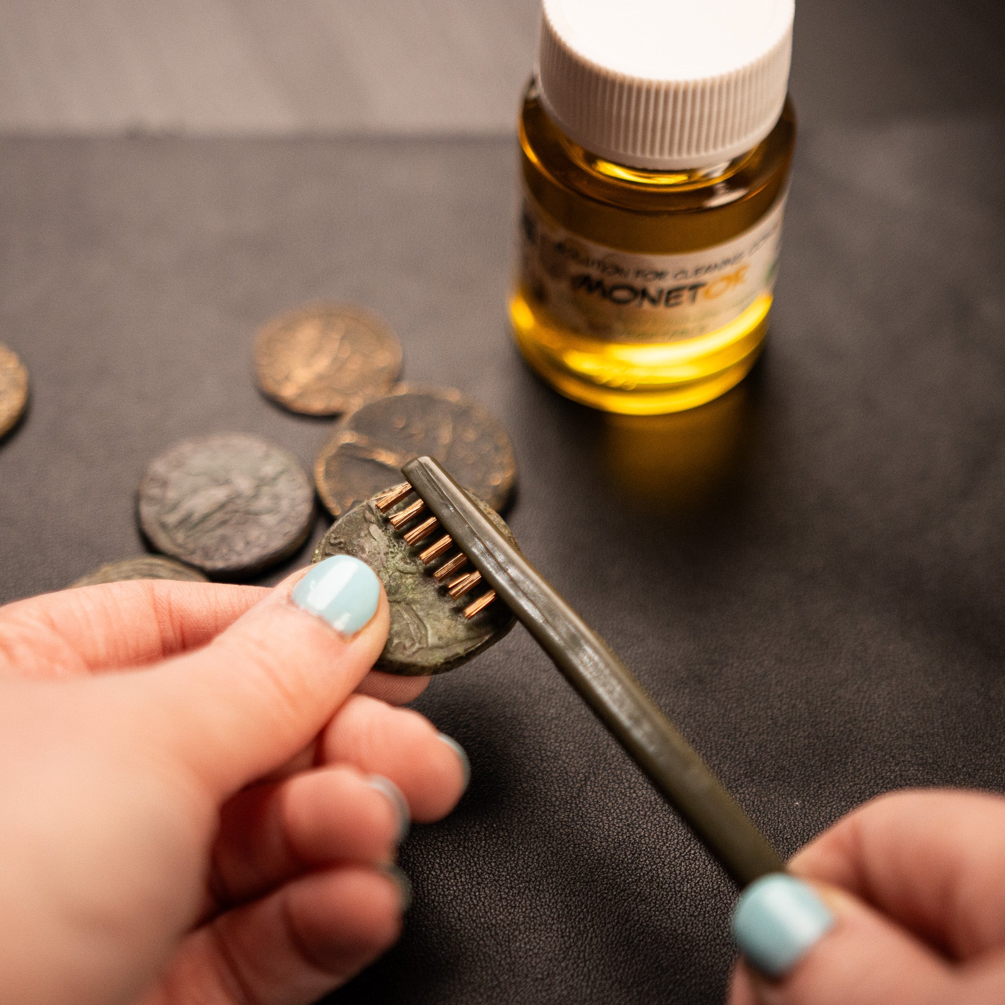 All Purpose Coin and Artifact Cleaning Brushes (18 Brushes)