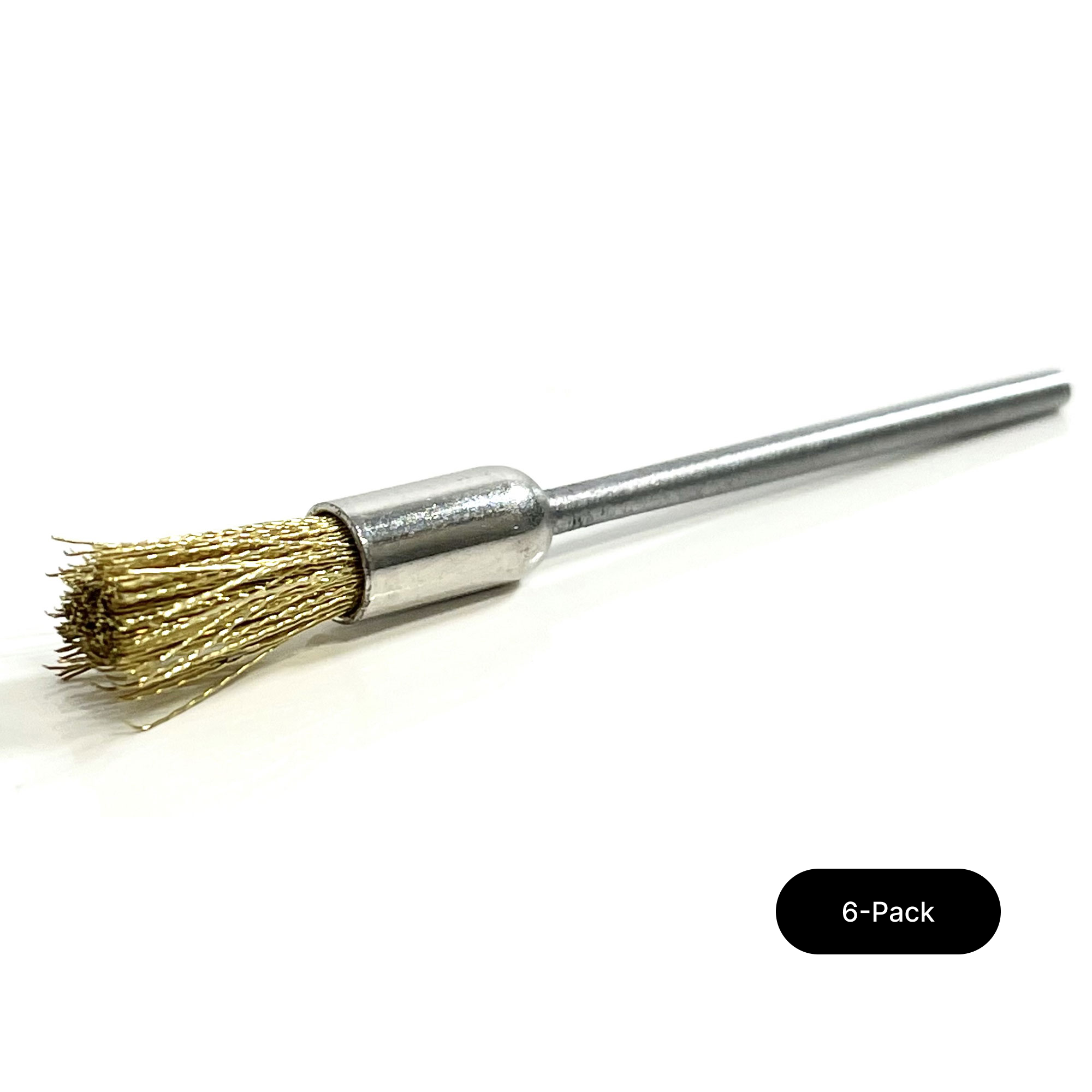 6-Pack of Conservator Le Crayon a Gratter Precision Pencil Refill Set - 1 Brass Brush (No Pencil)