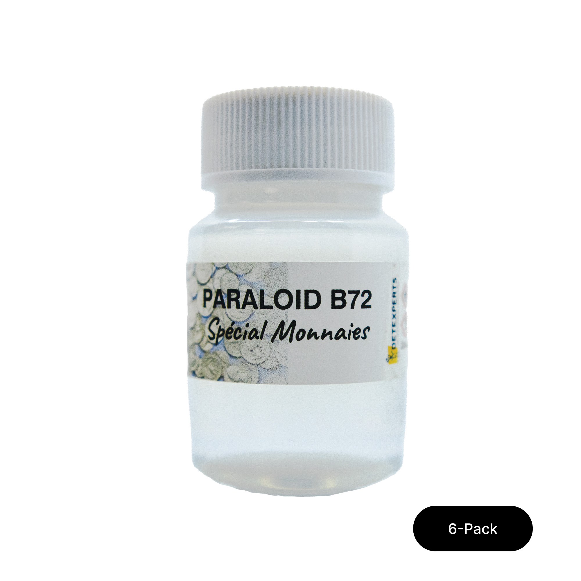 6-Pack of Conservator Paraloid B72 Stabilizer for metal detector finds, 50ml