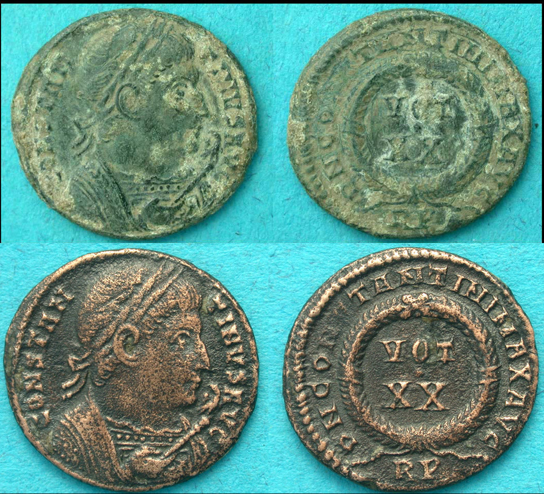 6-Pack of Mint State Restoration Ancient Bronze and Copper Coin & Artifact Cleaner